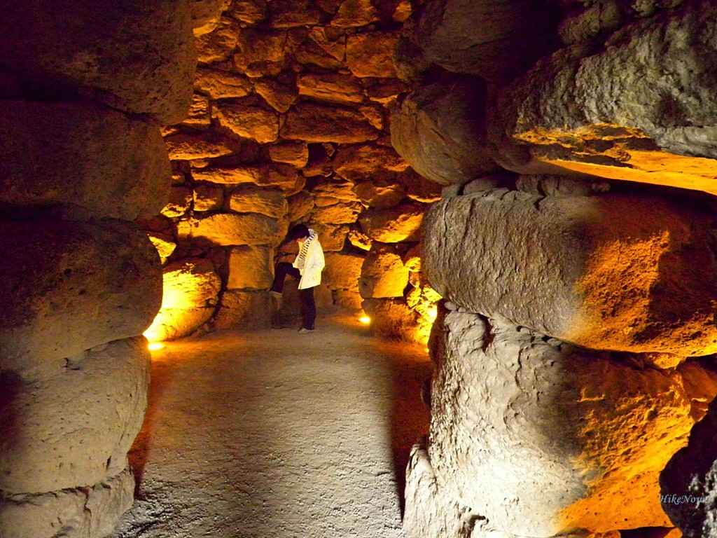 Nuraghe Losa is open to visitors every day. You can walk around inside the ancient towers - Sardinia