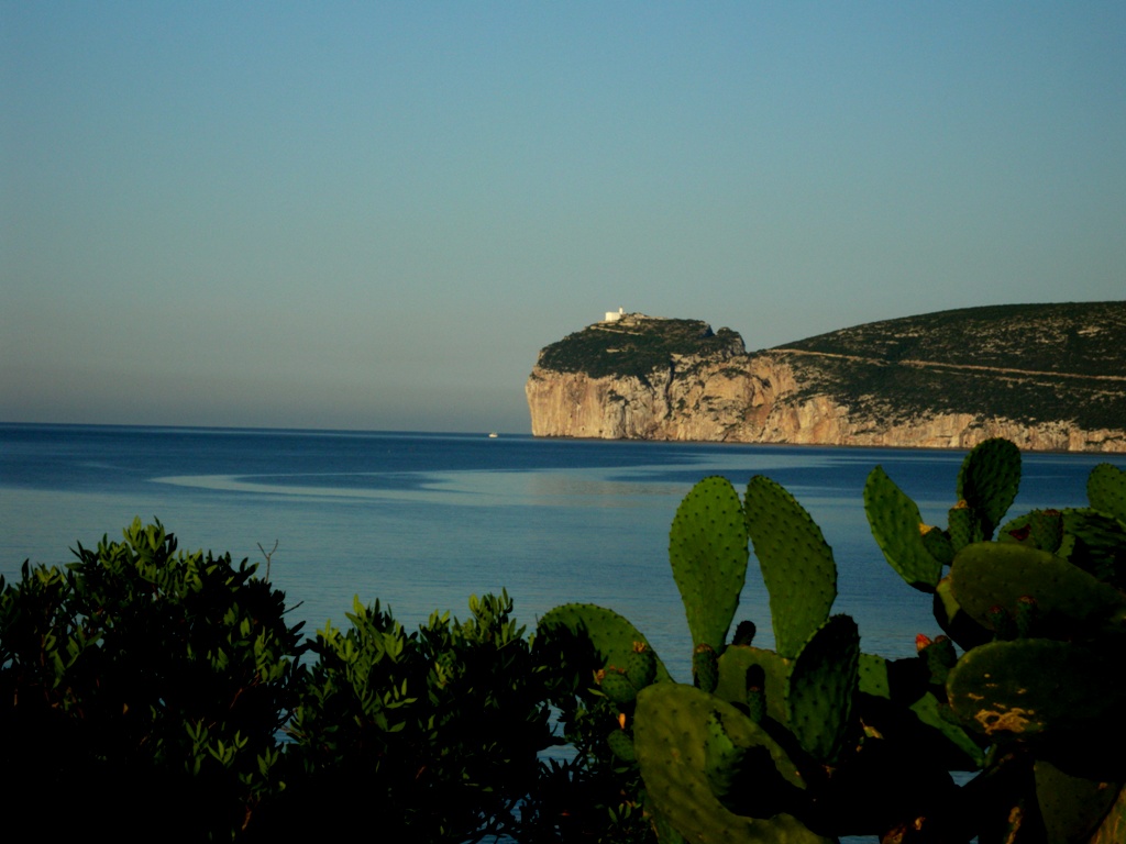 Capo Caccia - Sardinia is the point at the end of the peninsula, about seven miles from Alghero