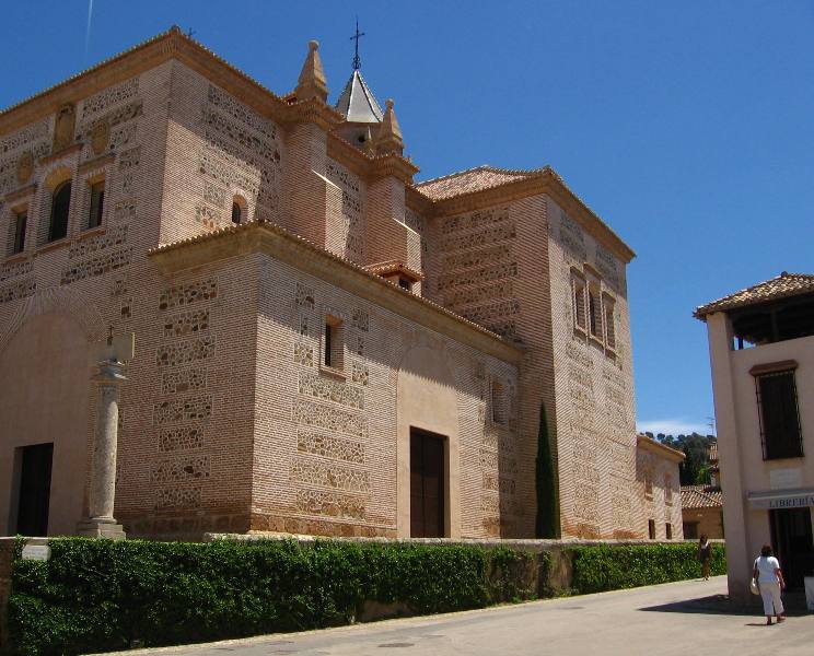 To see a church and not a mosque at the Alhambra is a bit unusual, mosque had existed, but it was replaced with the Church of Santa Mar?a de la Alhambra - Granada Spain 