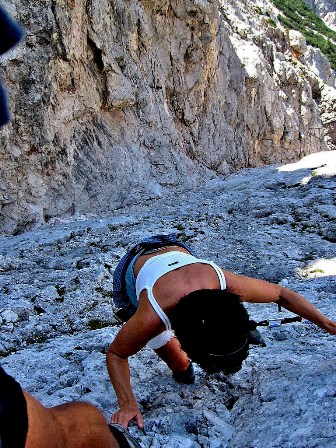 Climb ferrata Mt Velika Baba - Jezersko