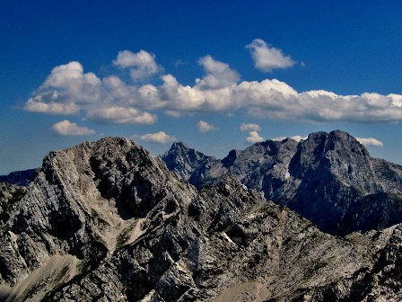 Kamnik Alps from Mt. Velika Baba