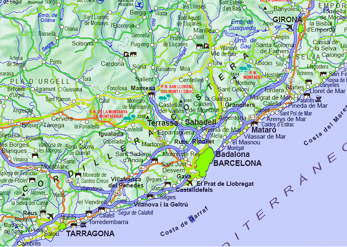 Mappa Metro Barcellona