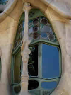 Window of Casa Batllo