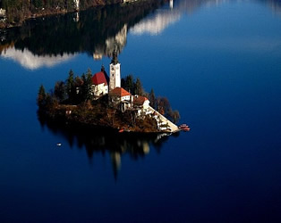 Lake Bled island