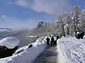 Lake Bled - stroll in winter