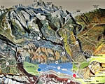 Map of Bohinj Valley