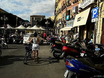 The city of Cagliari - Sardinia