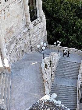 Cagliari - Sardinia steps to Cagliari, Bastione di Saint remy - Sardinia