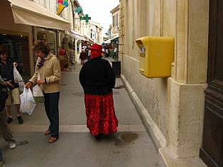 Streets of Saint Maries de la Mer - Camargue France