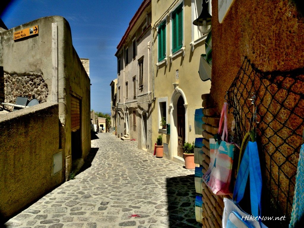 Castelsardo old town streets - Sardinia