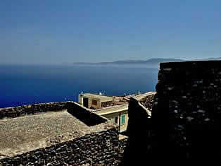 View from Castelsardo town