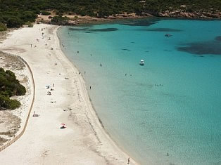 Rocapina beach Corsica