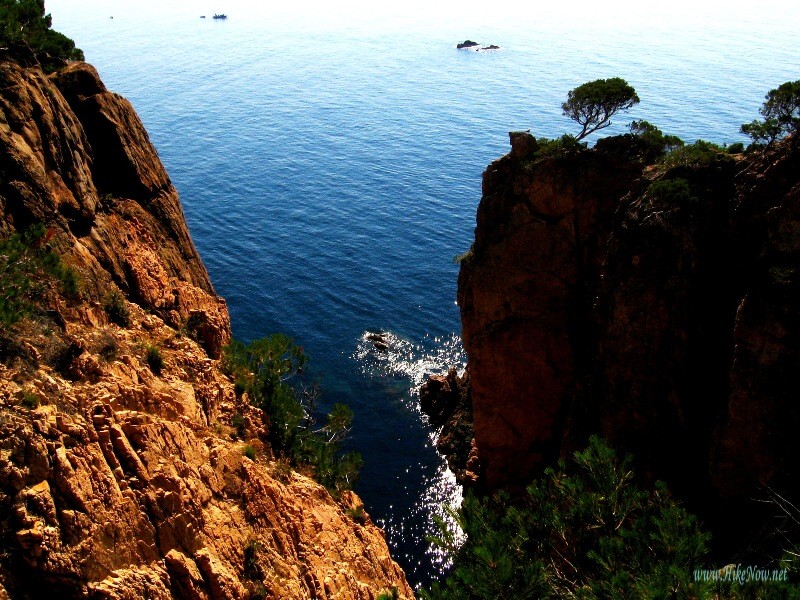Wild coast of Costa Brava, Spain 