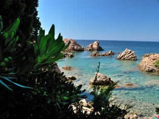 The coast of Costa paradiso - Sardinia