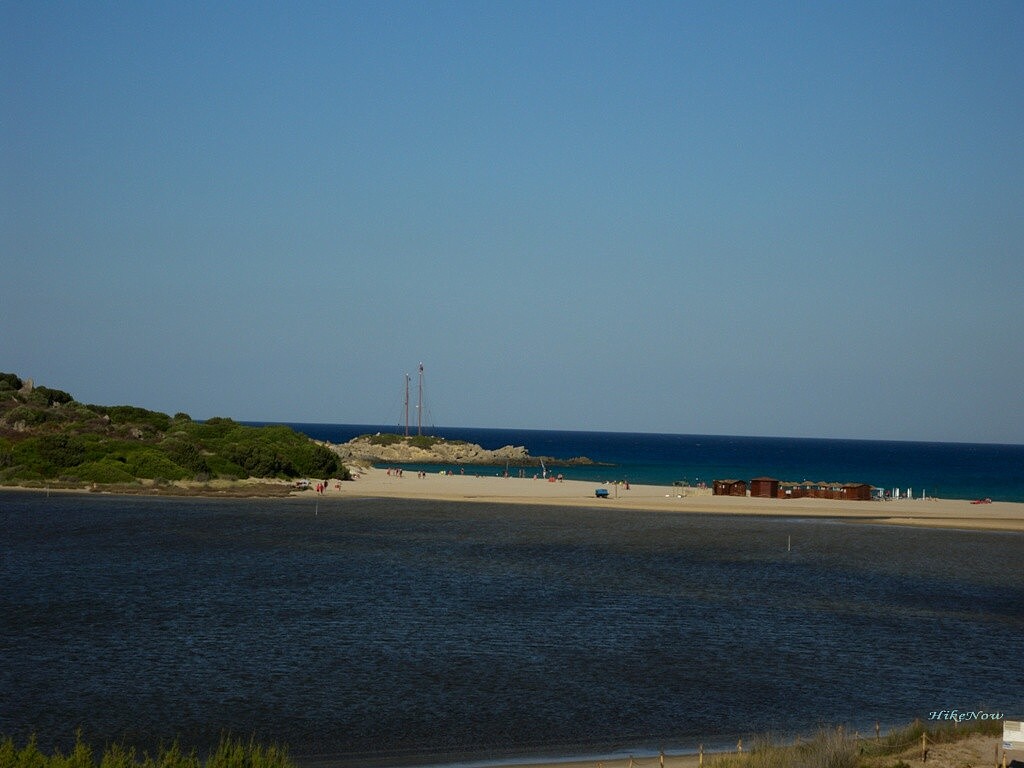 To reach Campana beach follow the road that leads from Cagliari and coastal area of Teulada.