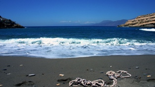 Crete Matala bay