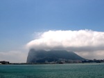 Gibraltar - wind from the east