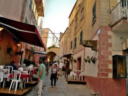 Ile Rousse city Corsica