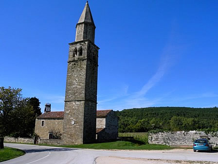 Sterna village - church