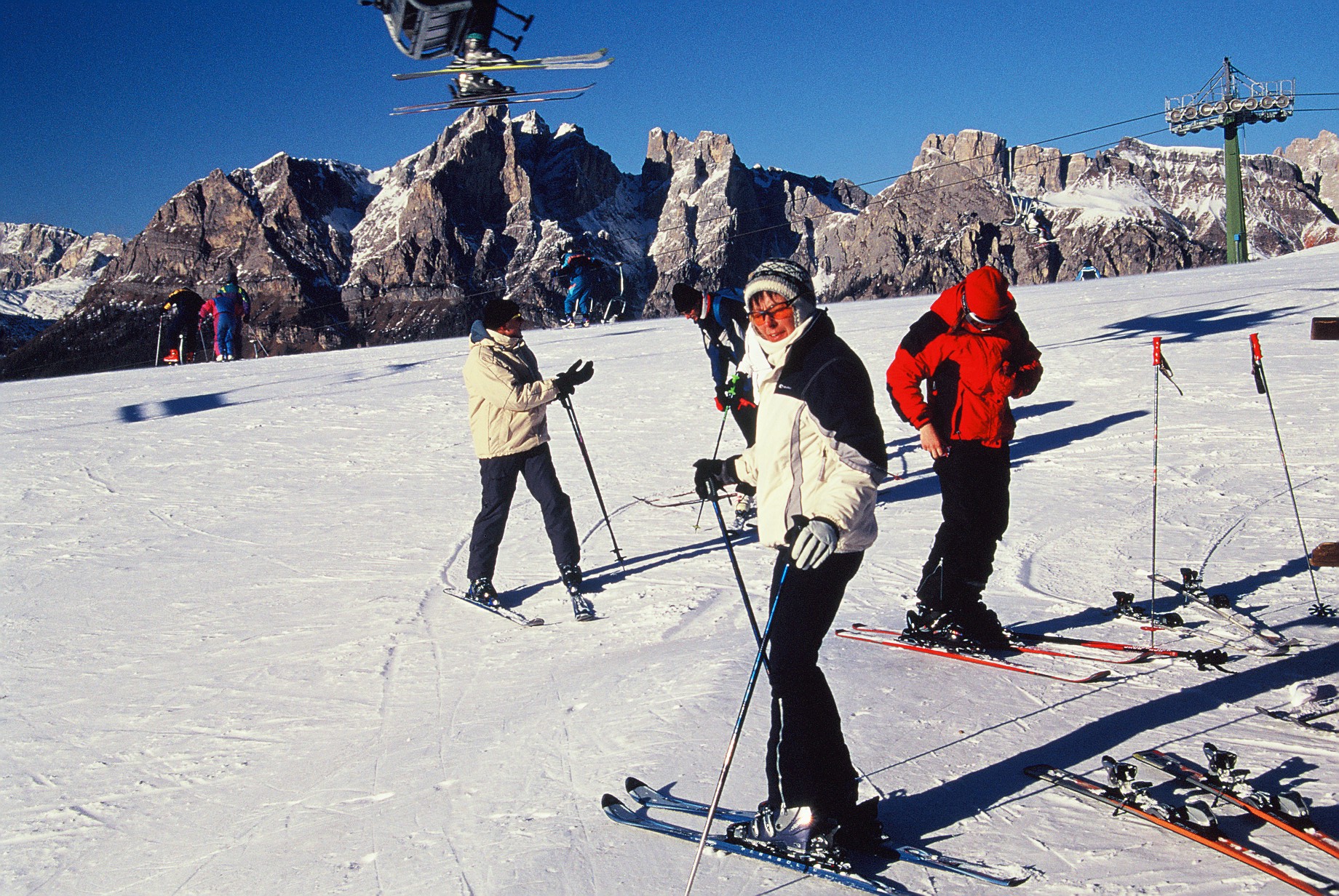 Holidays in Italy - skiing in Dolomites 