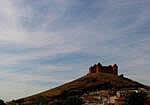 Calahorra castle from village