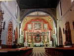 Inside church in Calahorra