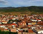 Calahorra village from castle