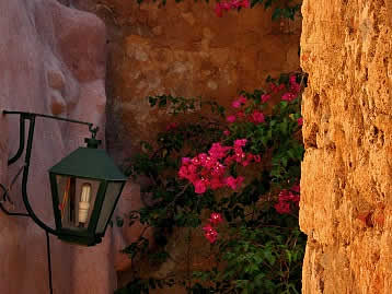 Streets of Monemvasia Greece