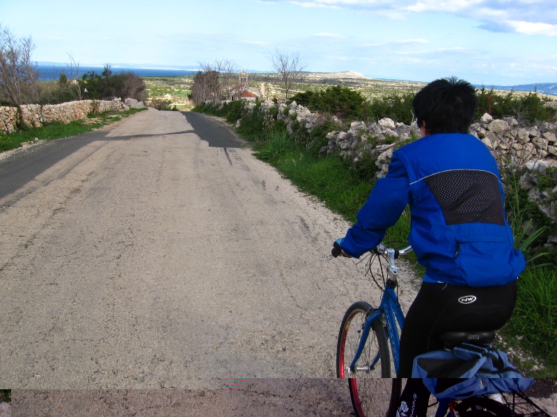 The island of Pag is one of the longest islands in Croatia, bicycling is possible on more than 115 km of trails that have been woven into the entire landscape of the island - Pag Croatia 