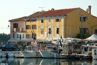 Small port of Novigrad Istria - Croatia