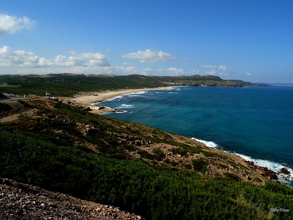 The Funtanamare beach is around 3 km long beach, positioned close the town of Gonnesa on the south of Sardinia