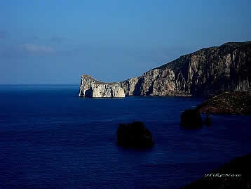 Coast near Pan di Zucchero islet - Sardinia