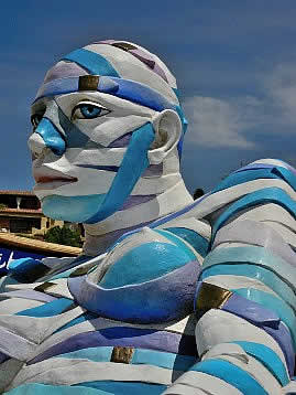 Sculpture in  Porto Cervo - Sardinia