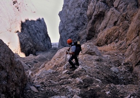 Ascent to Visoki Rokav gorge