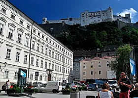 City of Salzburg with Fortress