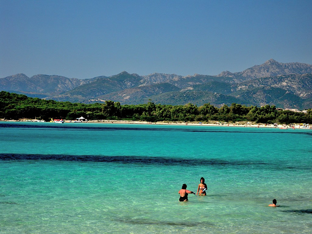 Brandichi is a wonderful beach, characterized by a very fine sand, clear depth, and colours that go from a light to an intense blue - Sardinia, Italy 