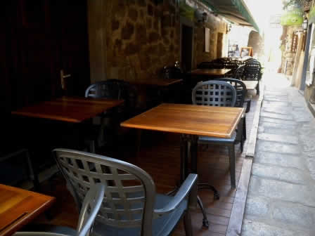 Sartene Corsica - old-town-restaurants