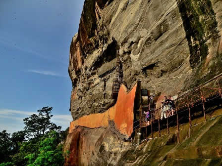 Ascend to Sigiriya Lions Rock