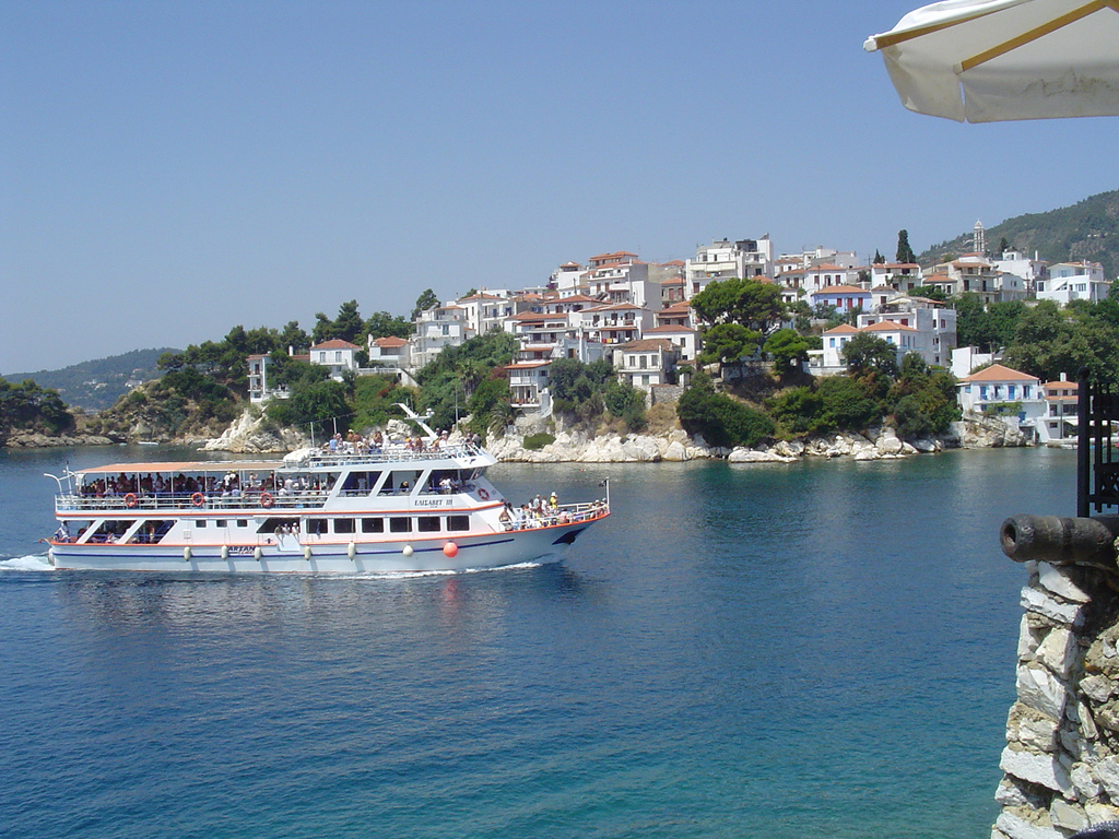 Skiathos island is a great origin for sailing or motor-boating around many islands with secluded bays, either as part of a day-trip or on your own boat - Greece 