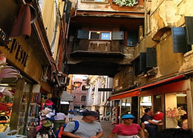 Tourists in Venice