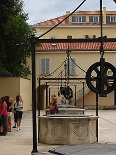 Zadar five wells today