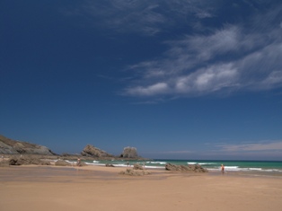 Zambujeira do Mar is a villagge on the southernmost Alentejan resort - Portugal