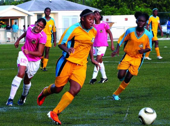 Bahamas woman's football