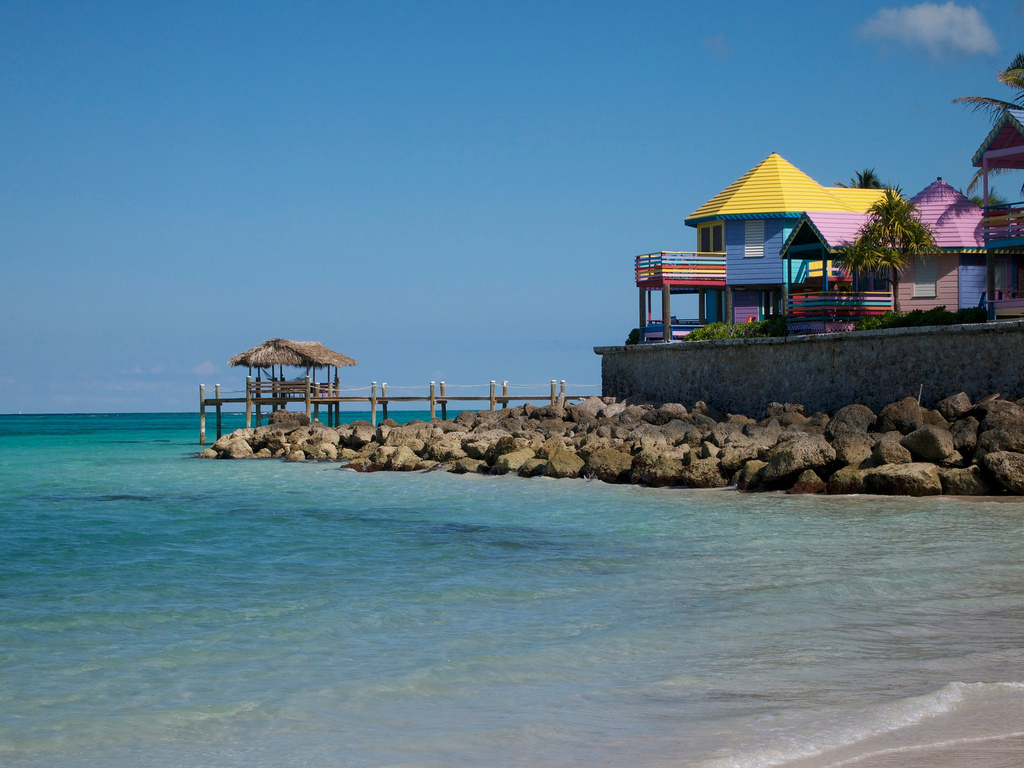 Compass Point is located just outside Nassau near Love Beach and Cable Beach - Bahamas 