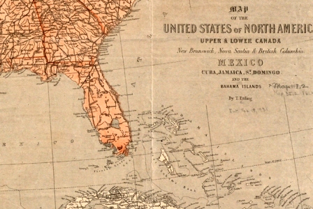 Bahamas old map
