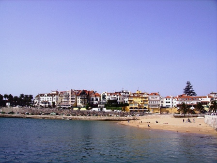 Cascais town beach - Lisbon Portugal