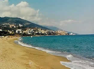 L'Arinella beach Bastia