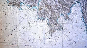 Scandola corsica - detailed map