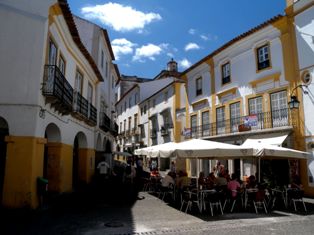Evora is filled with labyrinthine streets