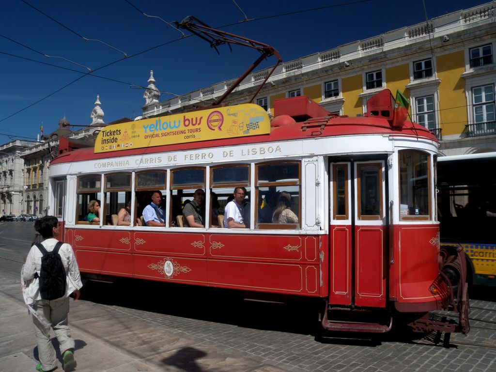 Riding Lisbon's trams can either be a charming or insane experience - the first tramway in Lisbon entered service in 1873